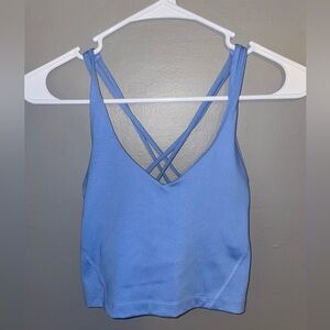 Gilly Hicks Active Recharge Strappy Plunge Tank